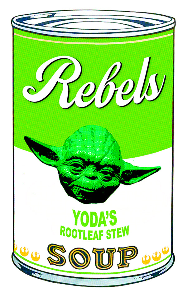 Rebels SOUP CAN Yoda's Rootleaf Stew