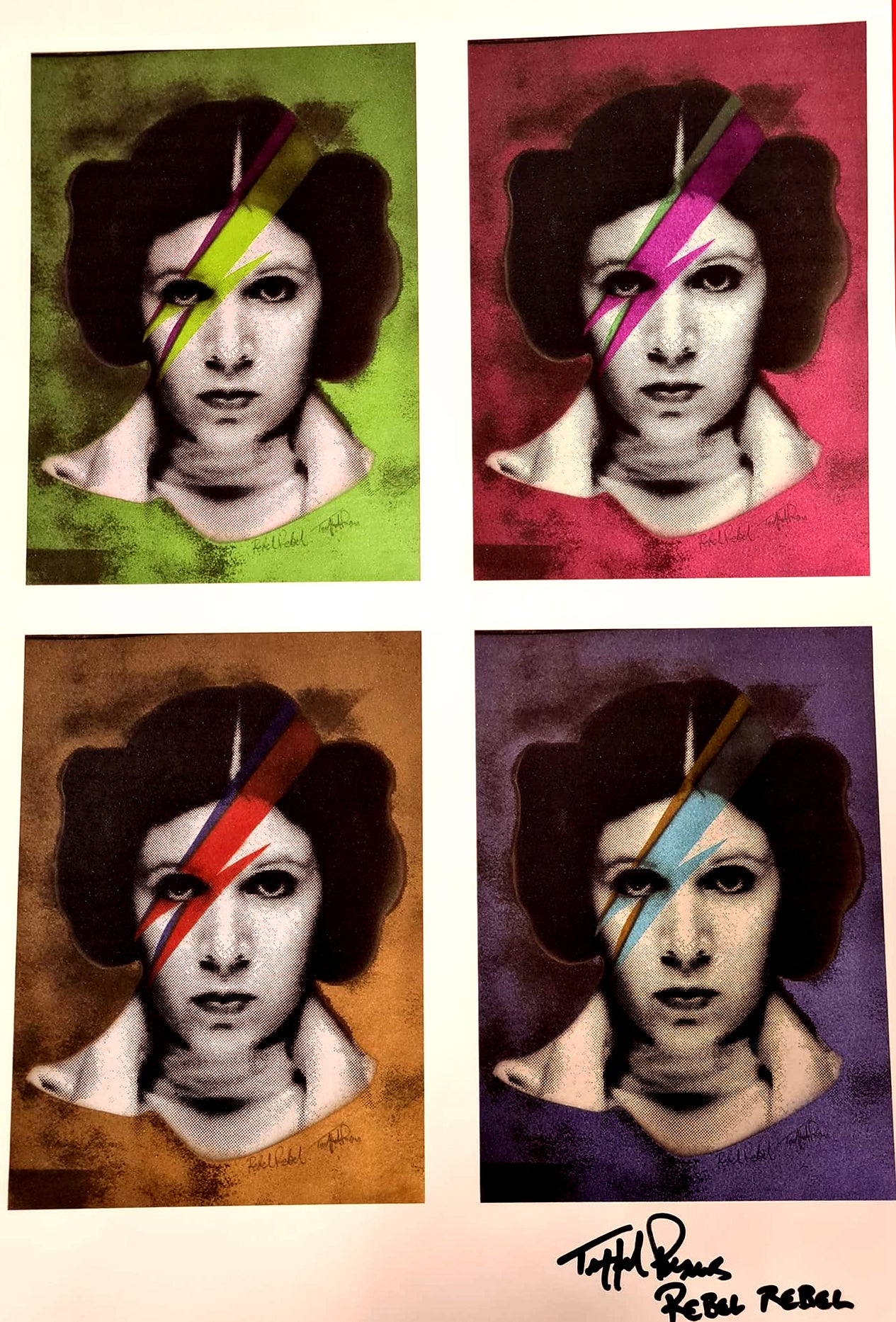 Rebel Rebel A3 Artists Proof