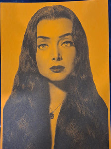 Morticia Addams. Carolyn Jones  A4