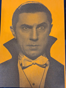 Bela Lugosi Orange A4