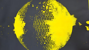 Disco Ball - Bright yellow  XL